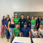 Delegados da Polícia Civil de Juti e Caarapó realizam palestra para alunos do ensino médio em Juti