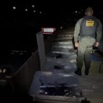 Mais de 20 toneladas de extratos de frutas contrabandeados do Paraguai são apreendidas pelo DOF em Tacuru