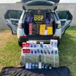 Mais de 300 mil reais em aparelhos de telefone celular são apreendidos pelo DOF em Vista Alegre