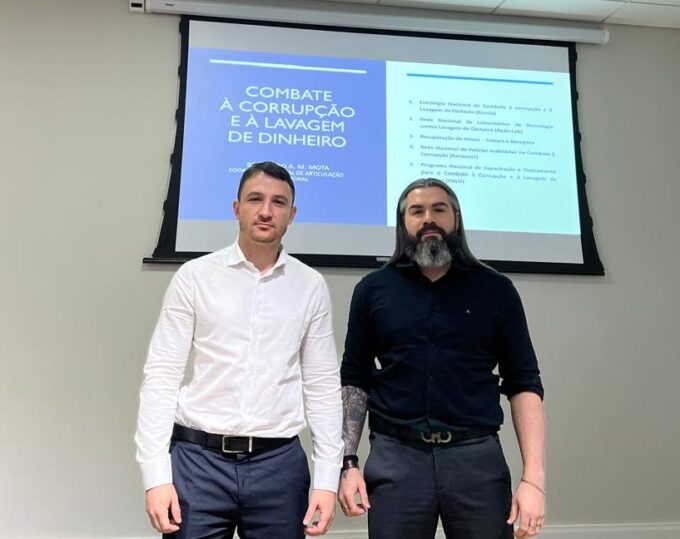 No Mato Grosso, delegados da Polícia Civil do Mato Grosso do Sul participam de curso de combate à lavagem de dinheiro