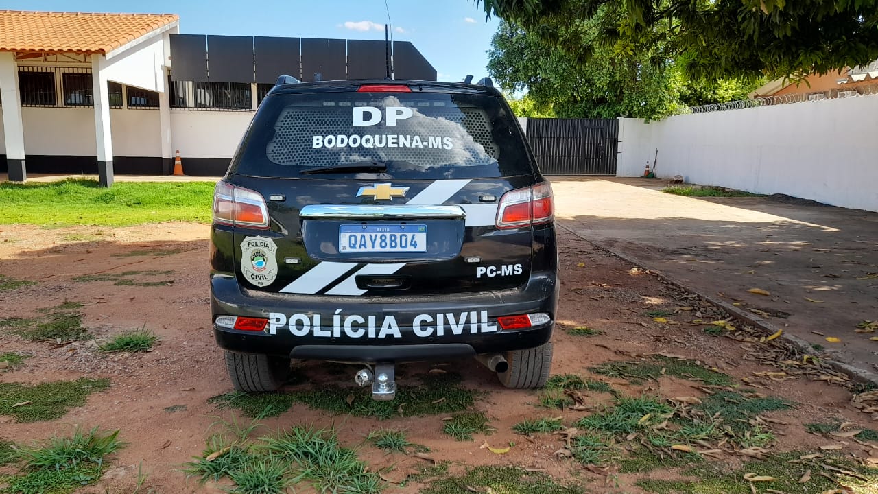 Polícia Civil investiga roubo com restrição de liberdade e realização de prisão de suspeito em Bodoquena