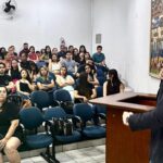 Polícia Civil palestra na FAPE durante a 11ª Semana Jurídica em Bataguassu