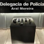 Polícia Civil prende homem com arma de fogo, materiais suspeitos e roupas infantis durante operação policial em Aral Moreira