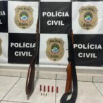 Polícia Civil prende homem por posse ilegal de arma de fogo em Juti