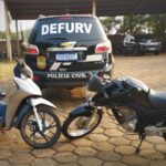 Polícia Civil recupera duas motocicletas furtadas no início do mês
