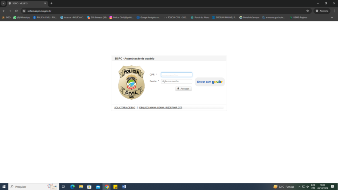 Policiais Civis devem realizar atualização cadastral do SISPC