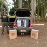 Veículo carregado com cigarros ilegais é apreendido pelo DOF em Ponta Porã
