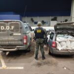 Veículo carregado com defensivo agrícola é apreendido pelo DOF em Mundo Novo