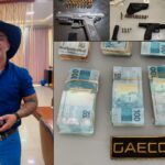 Gaeco apreende celular do prefeito reeleito, armas e R$ 79 mil em operação em Ivinhema