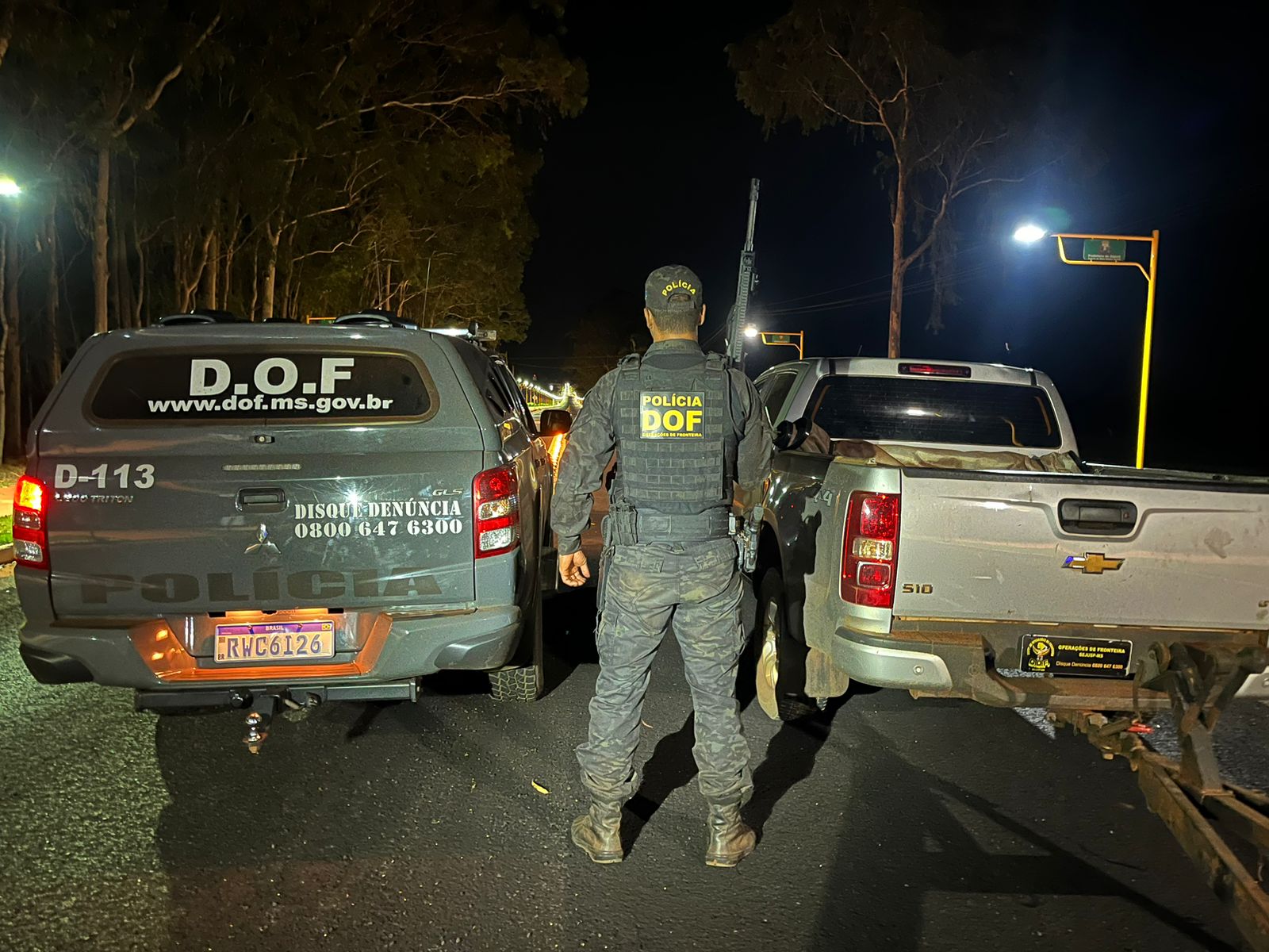 Camionete roubada no Paraná é recuperada pelo DOF em Japorã