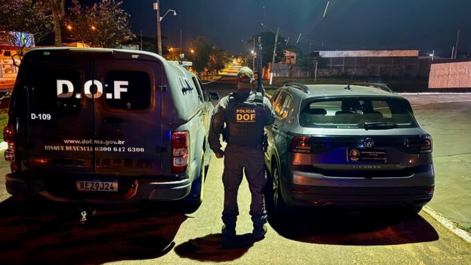 Homem foragido da Justiça é preso pelo DOF em Coronel Sapucaia