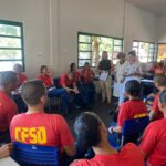 Núcleo de Cidadania da PCMS ministra palestra em curso formação de soldados do Corpo de Bombeiros