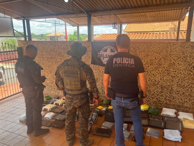 PCMS e PCSP participam de operação conjunta de combate a crimes contra o comércio ilegal de equipamentos de tecnologia agrícola