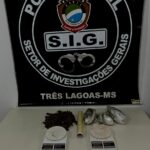 POLÍCIA CIVIL APREENDE APROXIMADAMENTE 1 KG DE SKUNK E PRENDE HOMEM EM FLAGRANTE EM TRÊS LAGOAS/MS