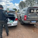 Paraguaio é preso pelo DOF com pasta base de cocaína que seria entregue em Dourados