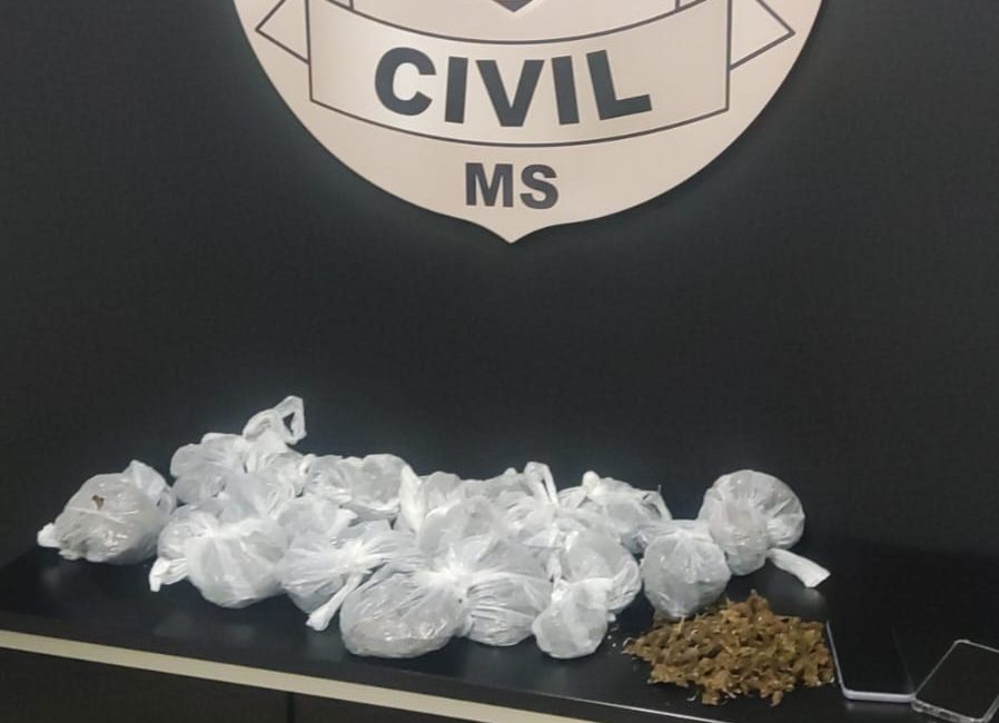 Polícia Civil prende casal de traficantes em Iguatemi