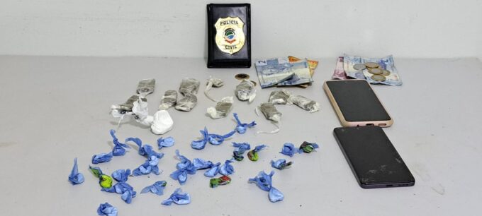 Polícia Civil prende suspeito de tráfico drogas em Campo Grande