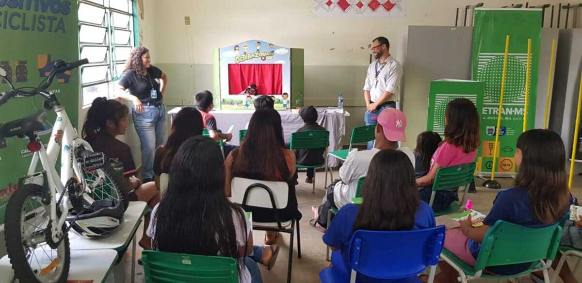 TCE-MS participa de ação de cidadania na aldeia Te'yiku