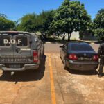 Veículo com sinais identificadores adulterados é apreendido pelo DOF em Amambai