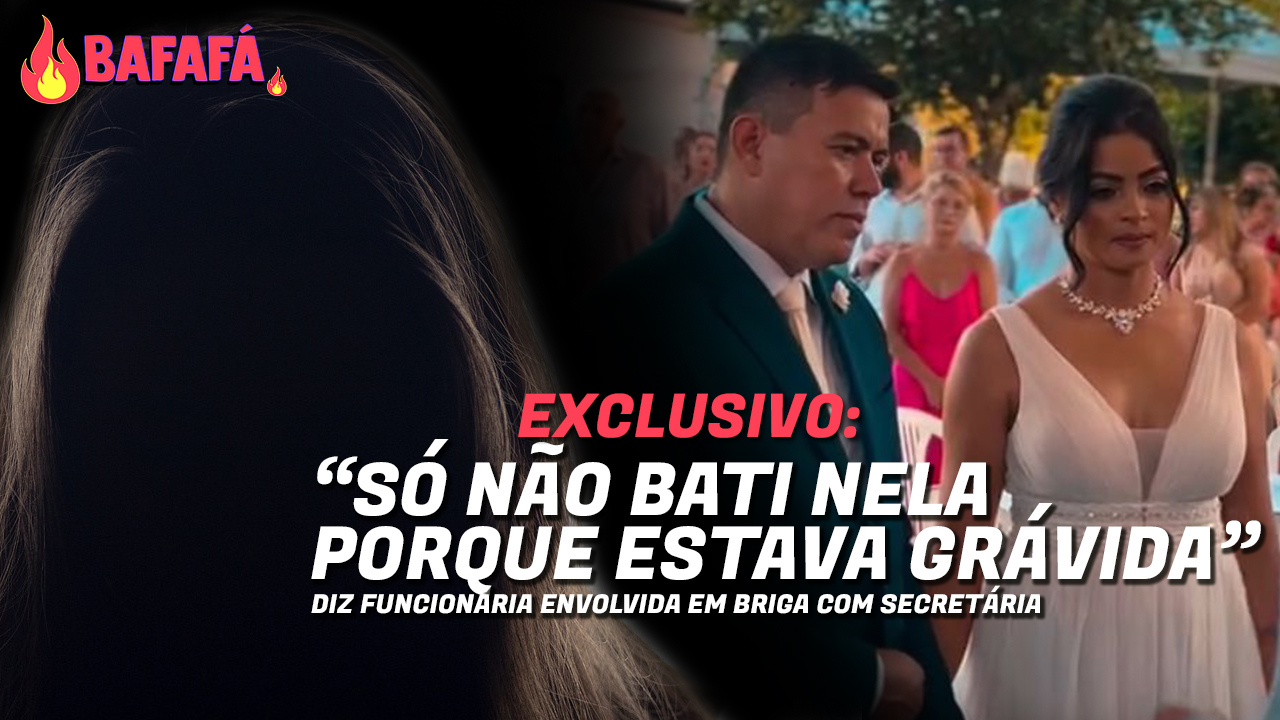 EXCLUSIVO! Funcionária envolvida em briga com secretária de esportes dá sua versão sobre o caso: “só não bati nela porque ela está grávida”