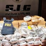 Ação conjunta da Polícia Civil e PRF desarticula organização criminosa de tráfico de drogas em Dourados
