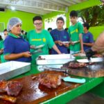 Churrasco na merenda motiva alunos a melhorar notas na Capital