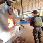 Delegacias de Santa Rita do Pardo e Bataguassu incineram 147 kg de cocaína apreendidos