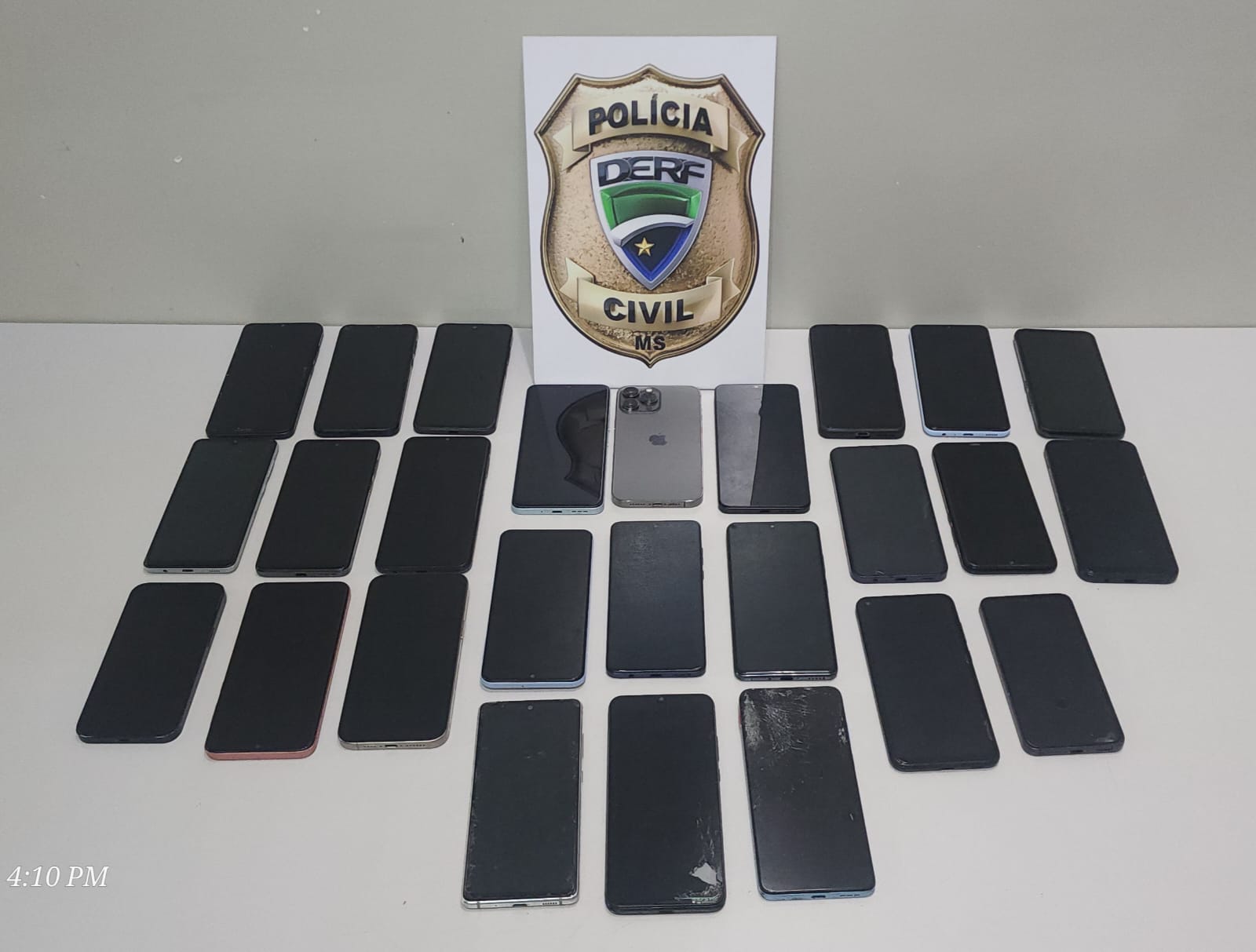 Operação Nacional da Polícia Civil recupera celulares roubados e devolve aos proprietários