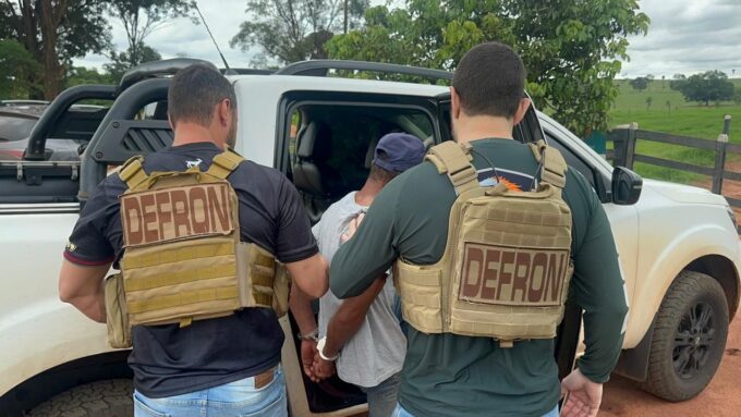 Polícia Civil cumpre mandado de prisão na zona rural do município de Ivinhema