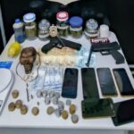Polícia Civil fecha armazém de tráfico de drogas em assentamento de Miranda