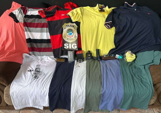 Polícia Civil prende em flagrante autor de furto em residência reincidente em Nova Andradina