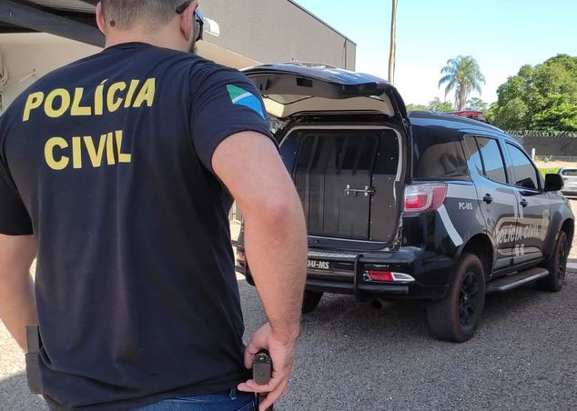 Polícia Civil resgata vítima de cárcere privado e cumpre mandado de prisão contra o investigado em Camapuã