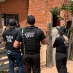 Polícia Civil prende um em flagrante e outro por mandado de prisão em Coxim