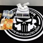 Policiais civis prendem suspeito de tráfico de droga em Nova Alvorada do Sul