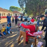 Polícias Civil e Penal realizam ação social natalina em parceria com instituições públicas, privadas e comunidade em Ponta Porã