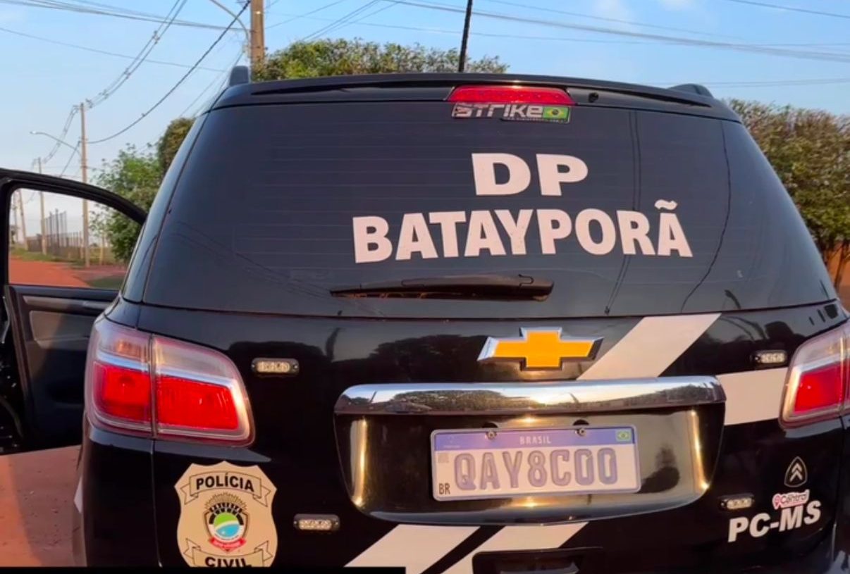 Suspeito de tentativa de furtos a escola e loja é preso por policiais civis em Batayporã