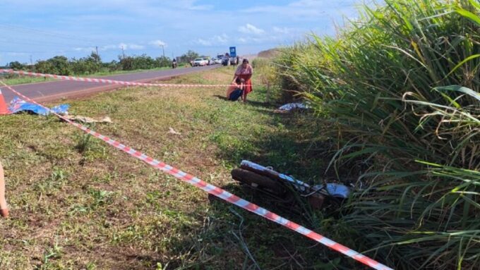 Motociclista morta atropelada em Dourados era mãe de 3 filhos e preparava viagem com família