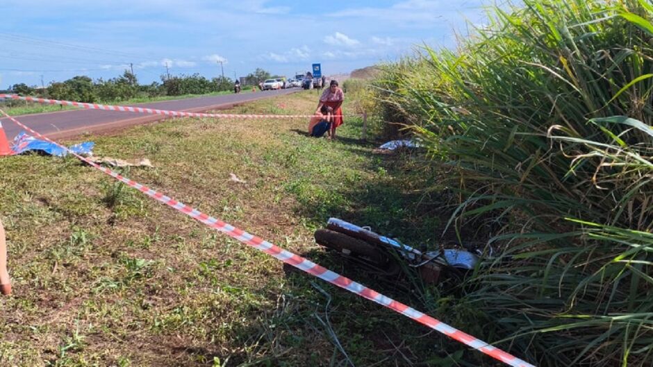 Motociclista morta atropelada em Dourados era mãe de 3 filhos e preparava viagem com família
