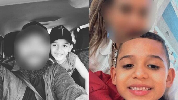 Pai foi encontrado transtornado e abraçado ao corpo de Benjamin em acidente na BR-262