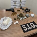 Polícia Civil prende em flagrante homem por tráfico de drogas e porte ilegal de arma de fogo em Chapadão do Sul