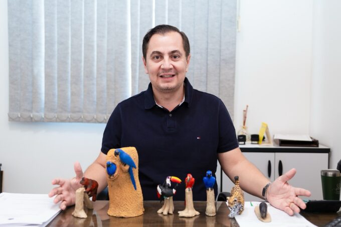 Guga e Thiago Monteiro recebem visita do deputado federal Beto Pereira, que anuncia investimentos para o município