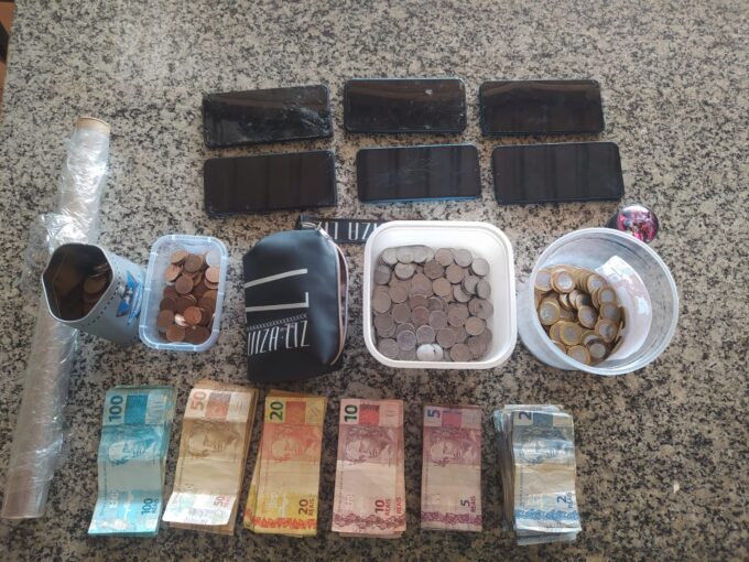 Durante prisão relacionada a tentativa de homicídio, policiais civis capturam suspeito tráfico de drogas, em Sidrolândia