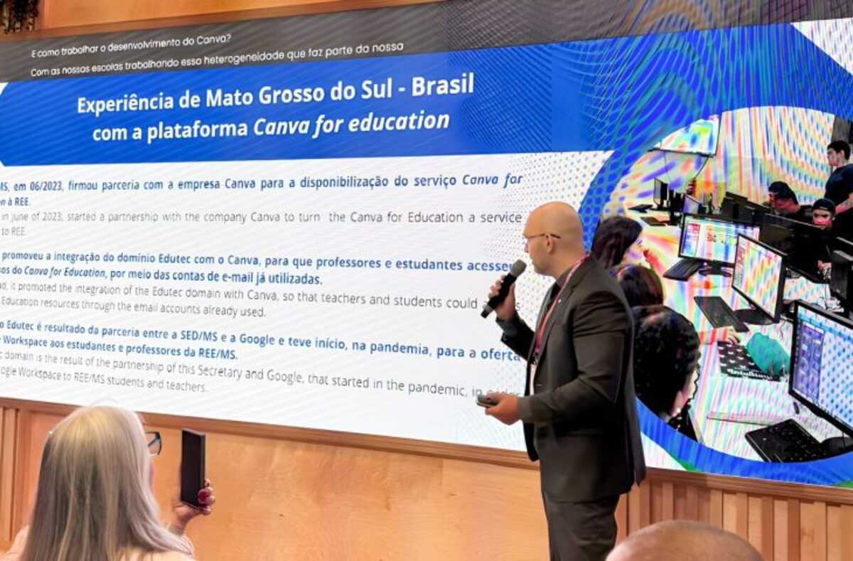 MS se destaca em Londres com ferramentas digitais na educação
