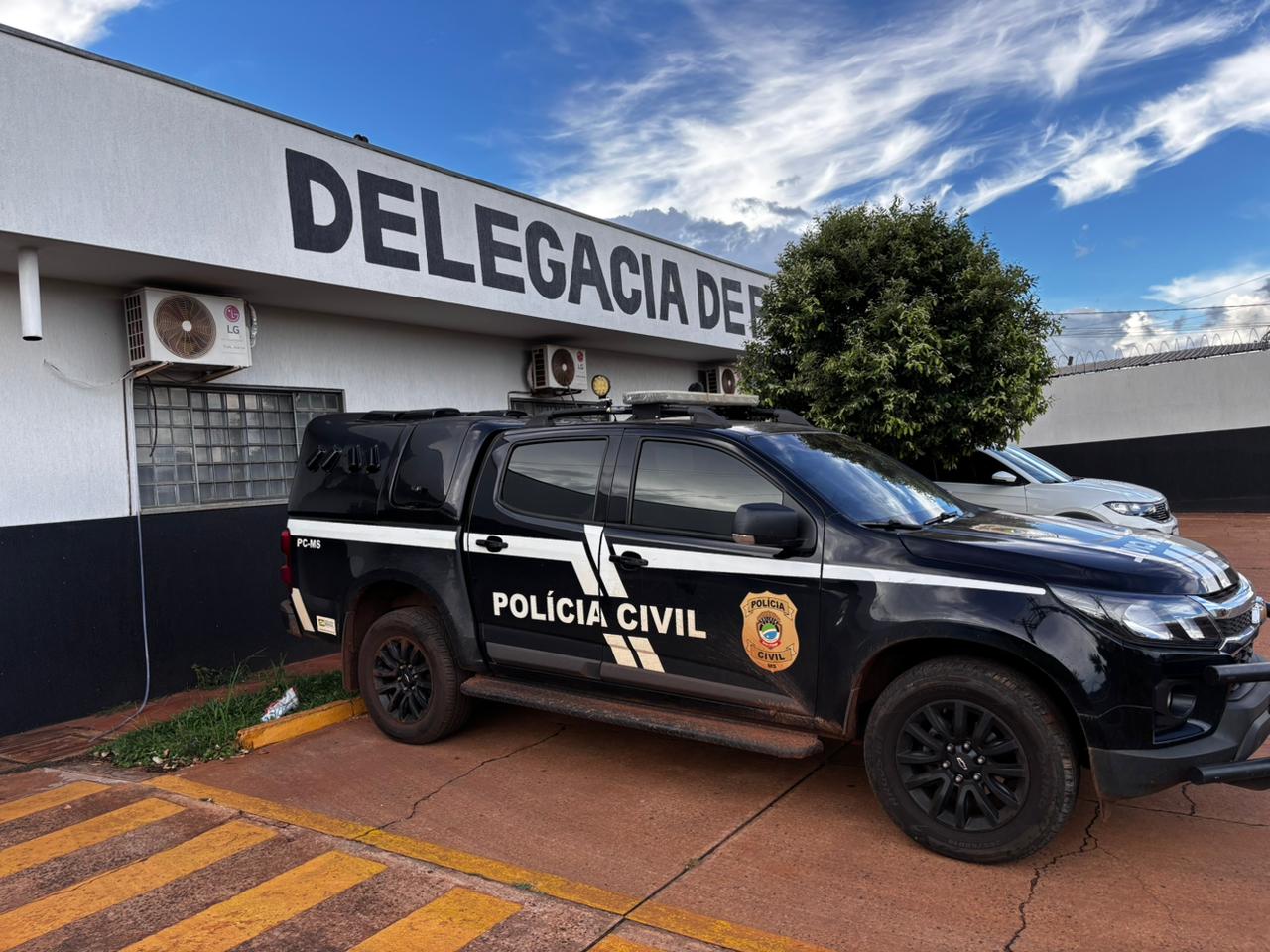 Polícia Civil cumpre mandado de prisão e prende homem acusado de estupro de vulnerável em Nova Alvorada do Sul