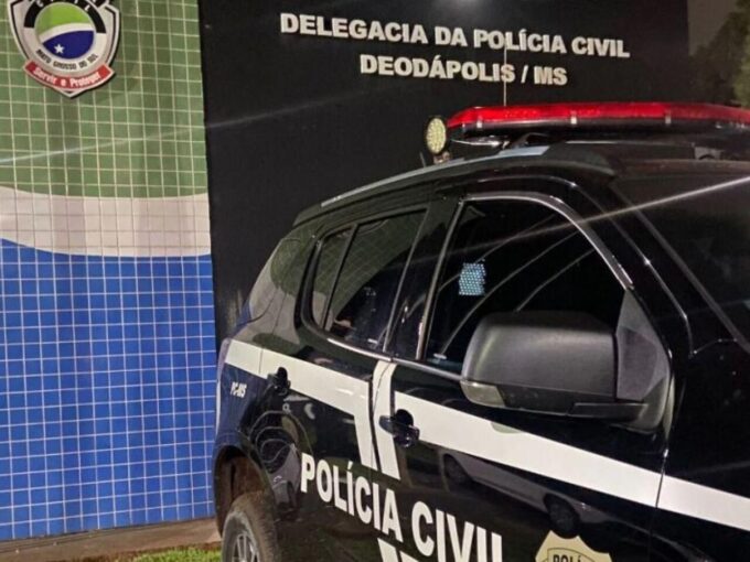 Polícia Civil cumpre mandado de prisão preventiva e prende autor de homicídio em Deodápolis