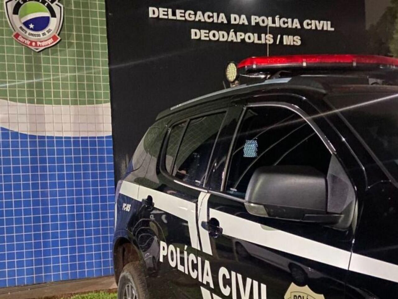 Polícia Civil cumpre mandado de prisão preventiva e prende autor de homicídio em Deodápolis