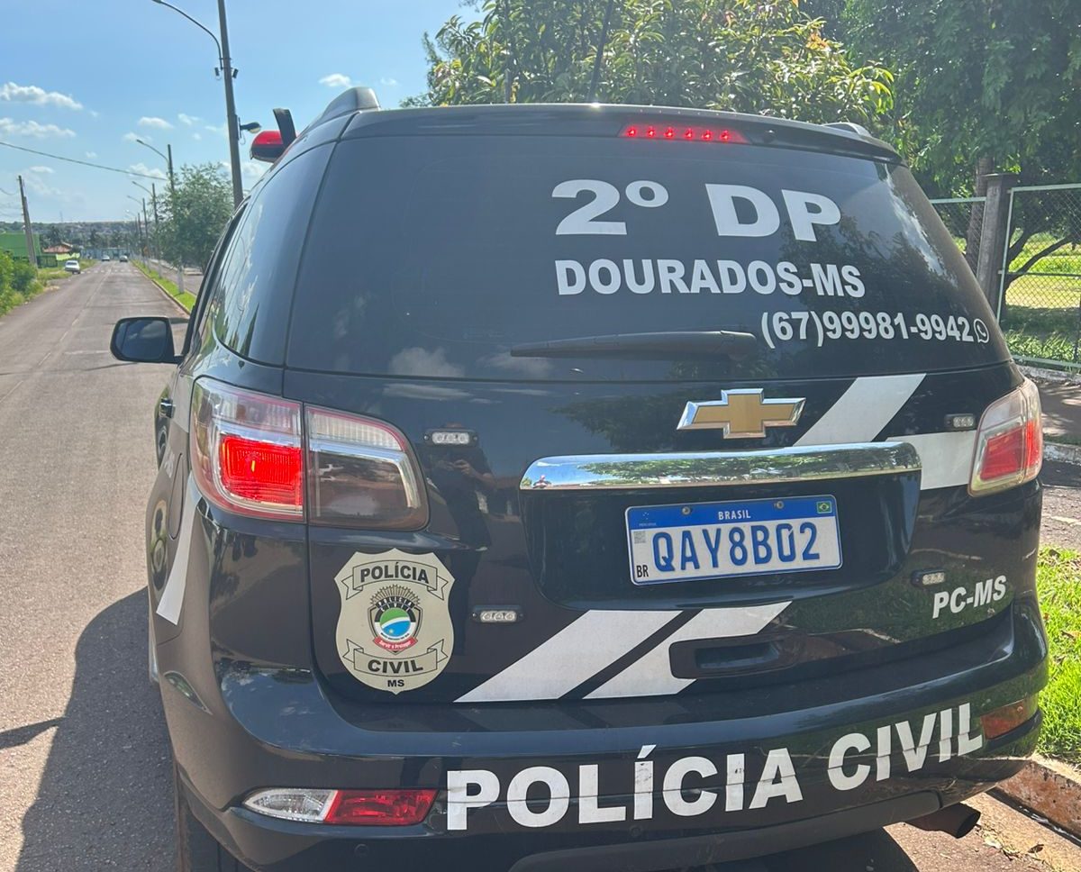 Polícia Civil cumpre mandado e prende homem por roubo mediante restrição de liberdade ocorrido no último domingo em Dourados