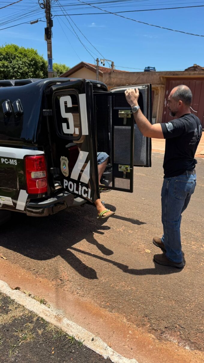 Polícia Civil prende, em Ivinhema, condenado por estupro de vulnerável