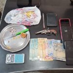 Polícia Civil prende suspeito de tráfico de drogas e posse ilegal de arma de fogo em Paranaíba