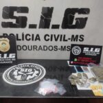 Polícia Civil prende suspeito de tráfico de drogas no bairro Jardim Pantanal em Dourados